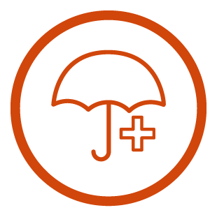 Icône parapluie